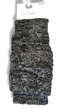 Women Leg Warmers CableKnit Ribbed Knee High MarbleWinter Long Boot Sock acrylic