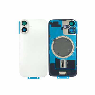 iPhone 16+ Plus Ersatz Backcover + Kameralinse + Magnet + Metallplatte