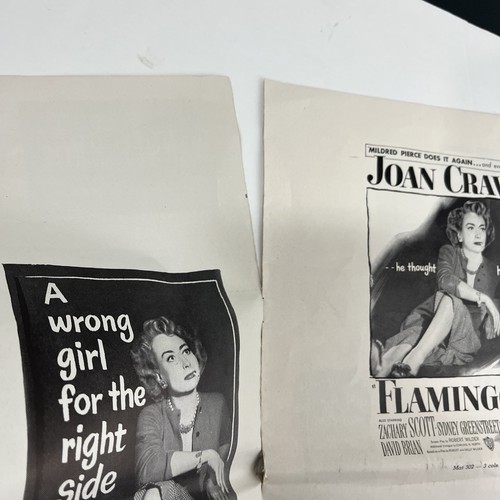 Joan Crawford Flamingo Road Warner Bros Campaign 1949 12pg Ad Poster Pressbook - Picture 6 of 24