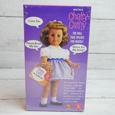 The Story of Chatty Cathy Mattel VHS Tape Vintage 1998 Doll Collector New Sealed