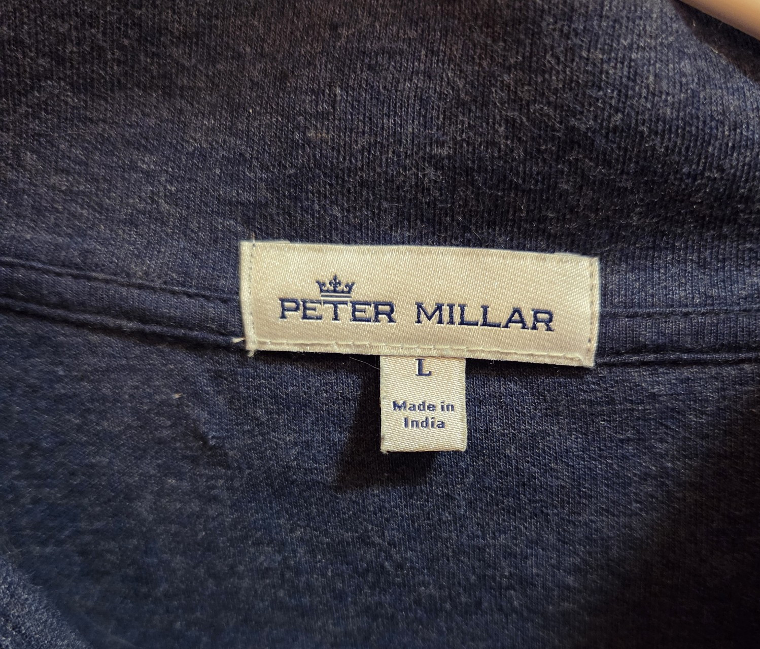 Peter Millar Size Large Perth Performance 1/4 Zip… - image 3