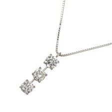 Diamond 1.00ct Necklace Pt Platinum 90313521