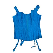 Fredericks Of Hollywood Coquette Blue Y2K 90s Style 7560 Size 34 NWT