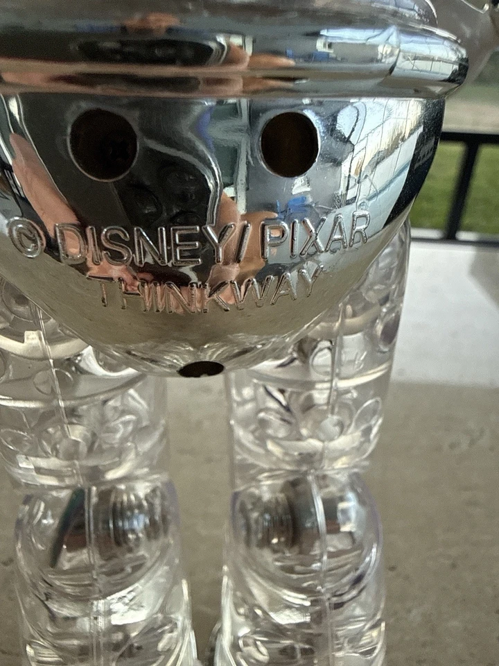 Thinkway Clear Buzz Lightyear Talking Figure Rare Disney Pixar Works Transparent - Image 3 of 4