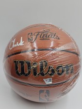 2025-26 CHET HOLMGREN FANATICS AUTHENTIC 2025 NBA FINALS AUTOGRAPHED BALL Q5159