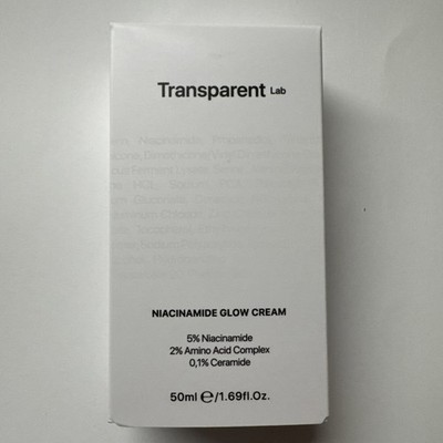 Transparent Lab Niacinamide Glow Cream 50ml Leucht-Creme mit Niacinamid (1l-99 )