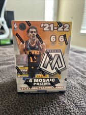 2021-2022 Mosaic NBA Blaster Box Factory Sealed 6 Packs & 6 Cards Per Pack