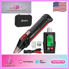 Versatile Circuit Tracer with LCD, GFCI Testing  Non-Contact Voltage Detection