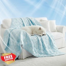 NWK Dog Cooling Blanket XL 60''x 80'' Ocean Blue
