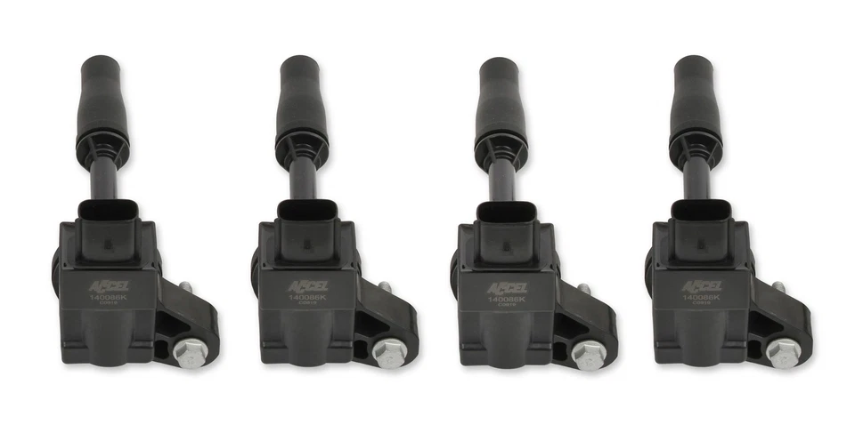 ACCEL 140086K-4 Ignition Coils - Black, 4-Pack - Image 2 of 4