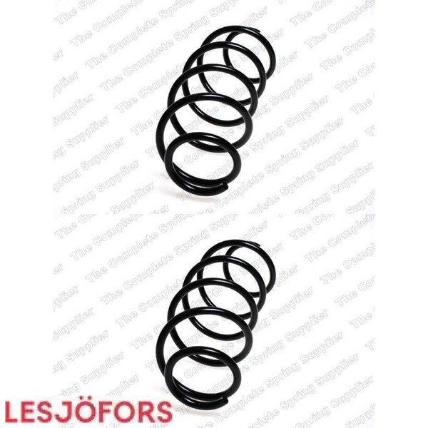 2X Fahrwerksfeder LesjÖFors 4066763 2 Federn Satz Federnsatz FüR Peugeot-image