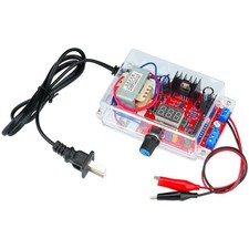 LM317 Adjustable Voltage Regulator Kit AC-DC 110V to 1.25V-12V DIY Electronic...