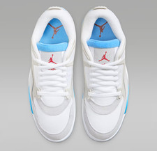 Scarpe Air Jordan 4 RM Bianco University Blu Grigio Neutro Uomo | Taglia 8 - 13