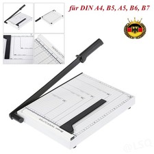 Profi Papier Schneidemaschine Hebelschneider DIN A4 Cutter Schneidegerät Neu