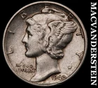 1940 Silver Mercury Dime - Scarce  Better Date  No Reserve  #G9171