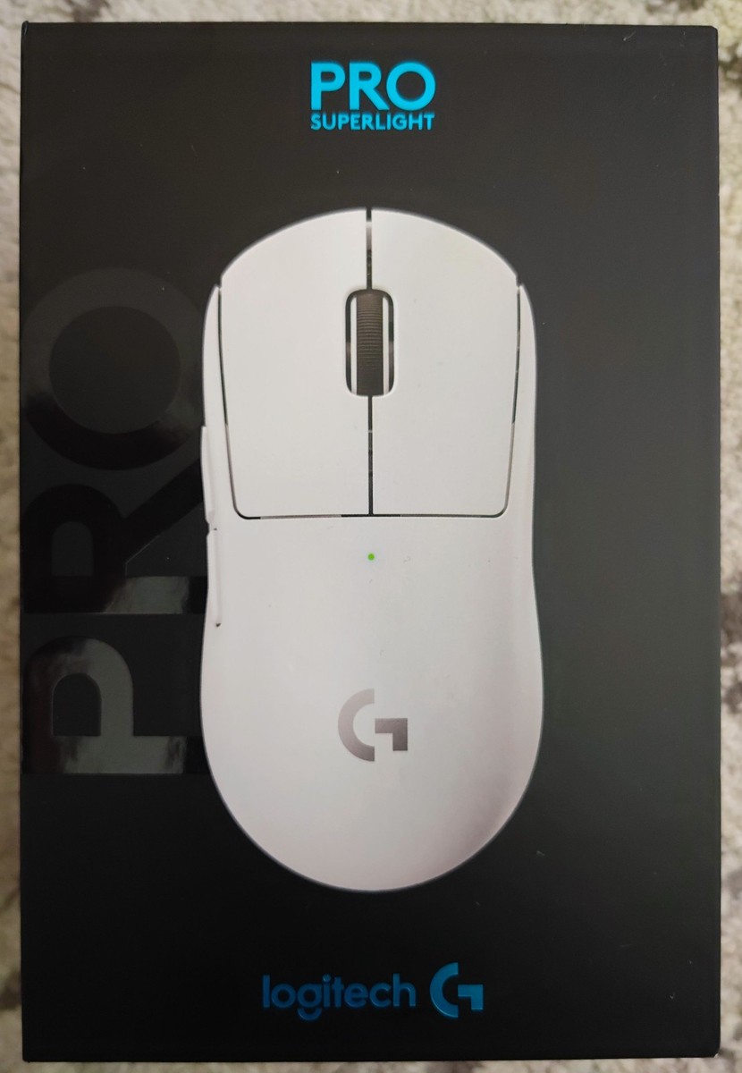 Logitech PRO X SUPERLIGHT Wireless Gaming Mouse - White for