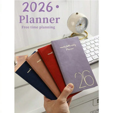 2026 A6 Planner Notebook Daily Weekly Schedule Journal Portable Time Management