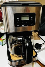 Innoteck 1.5L Drip Coffee Machine Fast Brew With glass Jug and LCD Timer 900W