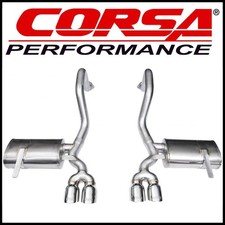 Corsa Xtreme 2.5" Axle-Back Exhaust System fits 1997-2004 Chevy Corvette 5.7L