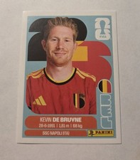 2026 Panini FIFA World Cup Sticker Kevin De Bruyne #BEL 15 - Belgium