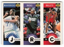 1996-97 Collector's Choice # Jim Jackson / Glenn Robinson / Calbert Cheaney