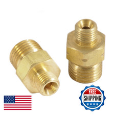 Forney 86152 Oxygen And Acetylene Hose Couplers A To B And B To A Carded Pair