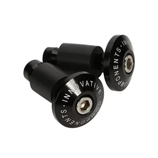 CICMOD Universal Motorcycle Street Bike 7/8" Handlebar Grips Bar End Plugs (B...