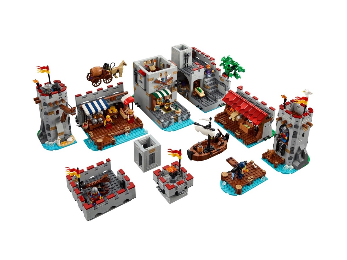 LEGO Bricklink Designer Program Medieval Seaside Market (910047 