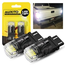 3157 3156 T20 LED Backup Tail Reverse Light Bulbs White For Ford F-150 F-250 A++