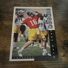 Score 1998 Ryan Leaf San Diego Chargers #251 Rookie NFL Football Trading Card. rookie card picture