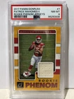 2017 Panini Donruss - Rookie Phenom Jerseys Patrick Mahomes II #7. PSA 8 NM-MT