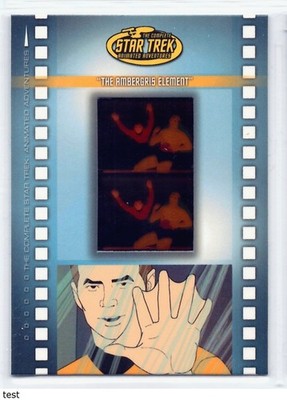 2003 Star Trek Animated Micro Cel Chase Card MC13 Kirk