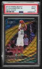 2019-20 Select Courtside Tmall Gold Wave Prizm PJ Washington Jr PSA 9 MINT 0fo5