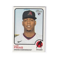 Luis Frias 2022 Topps Heritage 175 RC Rookie Arizona Diamondbacks