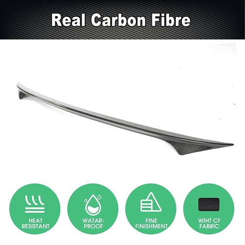 Spoiler carbonio centro spoiler posteriore labbro bagagliaio per Porsche Cayenne 958 15-17 - Foto 6 di 12