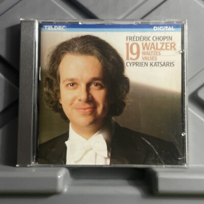 Cyprien Katsaris Frederic Chopin 19 Walzer Waltzes Valse Tilde CD Japan 1984