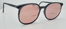 Vintage Jenny Black Round Sunglasses Hong Kong FRAMES ONLY