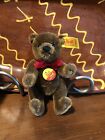 Vintage Nos Steiff Orig Teddy Bear 0206/14 Choc Brown 14cm 5.5 Inches Jointed