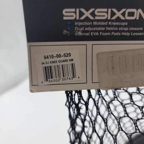 SIXSIXONE DJ KNEE GUARDS SMALL SOLD IN PAIRS NEW - Picture 4 of 6