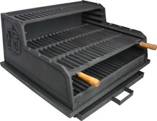 Grill Gartengrill Holzkohlegrill Gusseisen Guss Nr4 ohne Beine 0,24m …