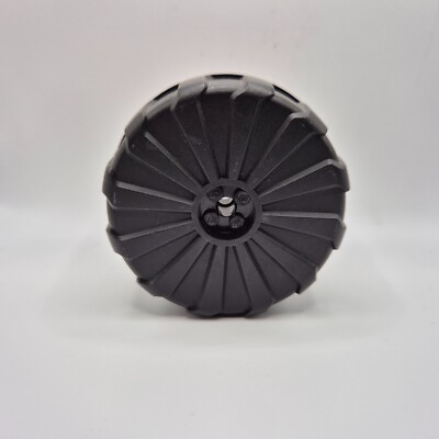 LEGO  Einzelteil part Wheel Hard Plastic Giant (71mm x 47mm) 2573 black aus 6989
