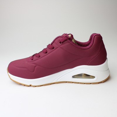 skechers pink wedge sneakers