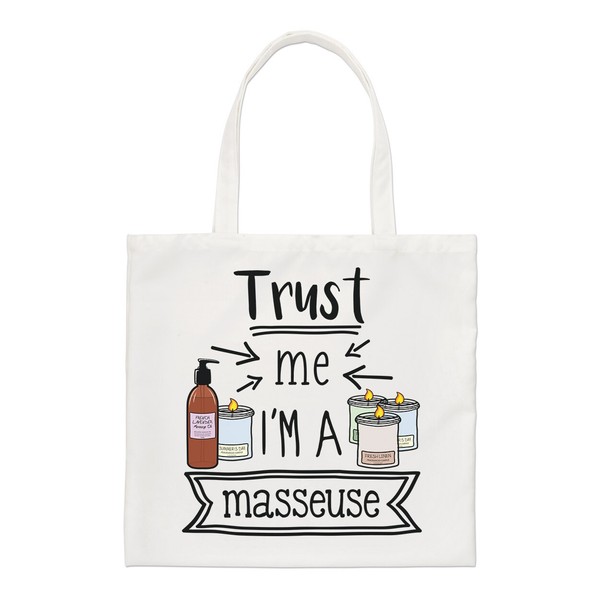 Trust Me I'm A Masseuse Regular Tragetasche Lieblings Beste Lustig Witz Shopper-image