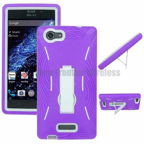Funda de soporte defensor de alta resistencia para BLU Life One (X011Q/X010Q) + protector de pantalla - Imagen 14 de 15