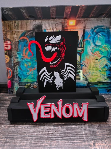 Venom - Comic Book Display Stand for Graded CGC, CBCS, and Non-Graded Comics