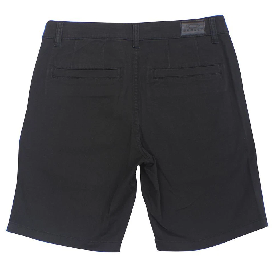 Oakley Workshop X Shorts Mens Size 32 M Medium Jet Black Casual Dress Walkshort - image 2 of 2