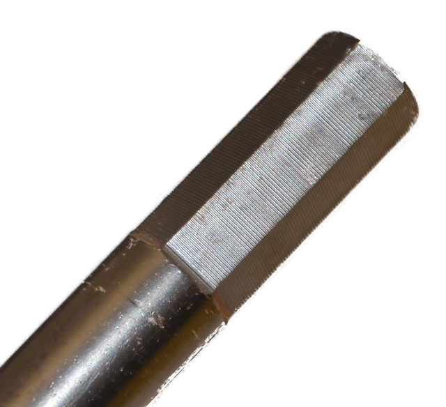 12" Arbor Extension 7/16 Hex End fits Hole Saw Arbors with 7/16" Hex