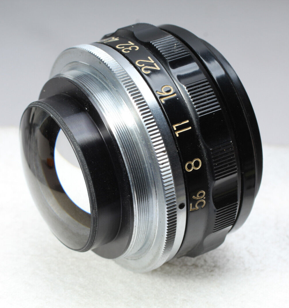 NIKON EL-NIKKOR 135MM F/5.6 ENLARGING LENS CLEAN GLASS LARGE