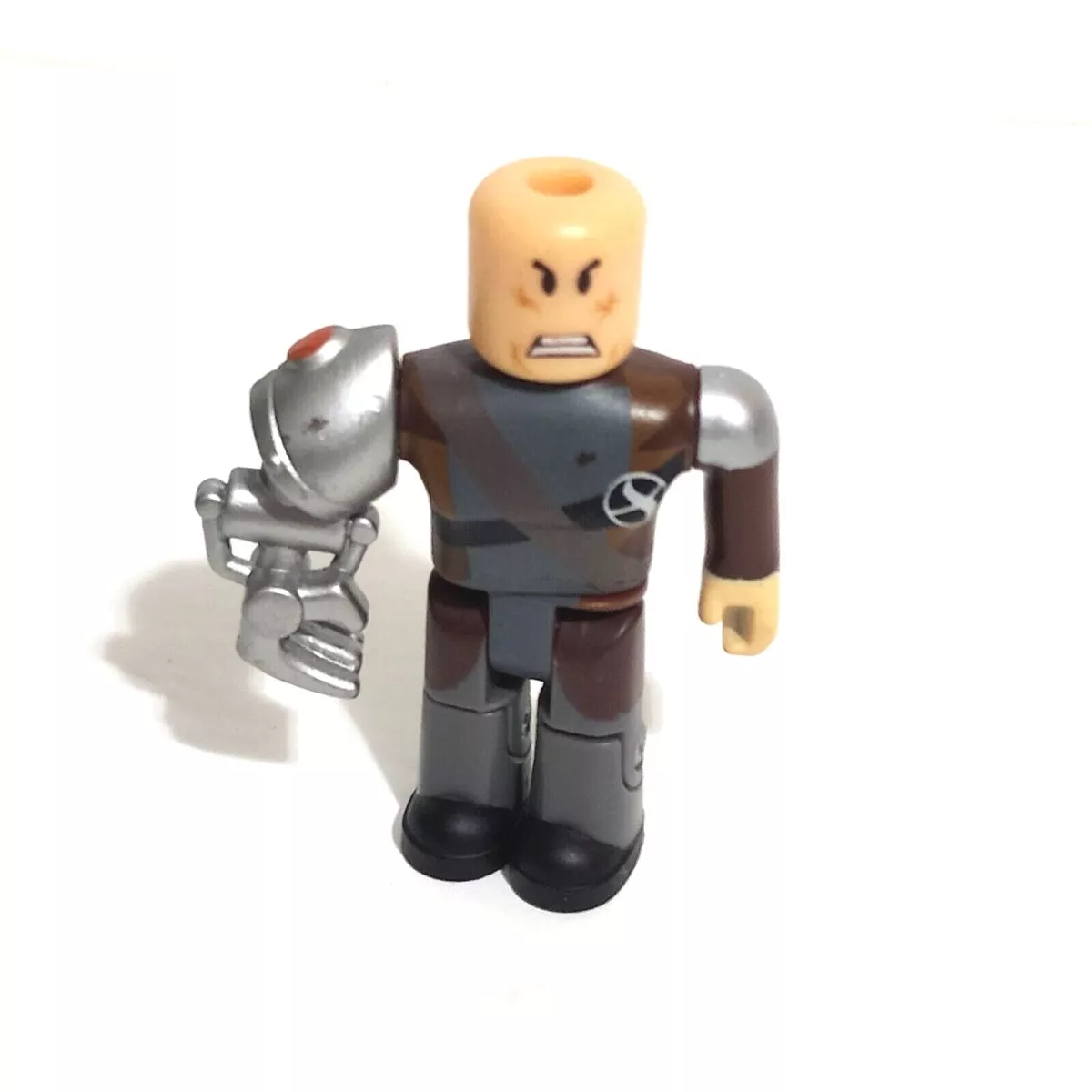 Roblox Angry Man Action Figure One Arm Fake Metal Removeable 2.5