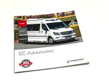 2016 Roadtrek RS Adventurous Mercedes-Benz Sprinter Motorhome RV Brochure